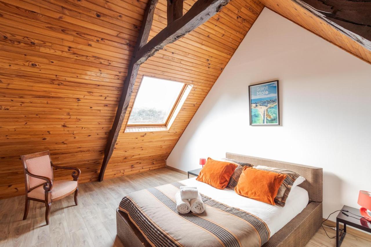 La Longere Du Tertre - Charmante Longere De 400M2 Proche Plage Cancale Luaran gambar